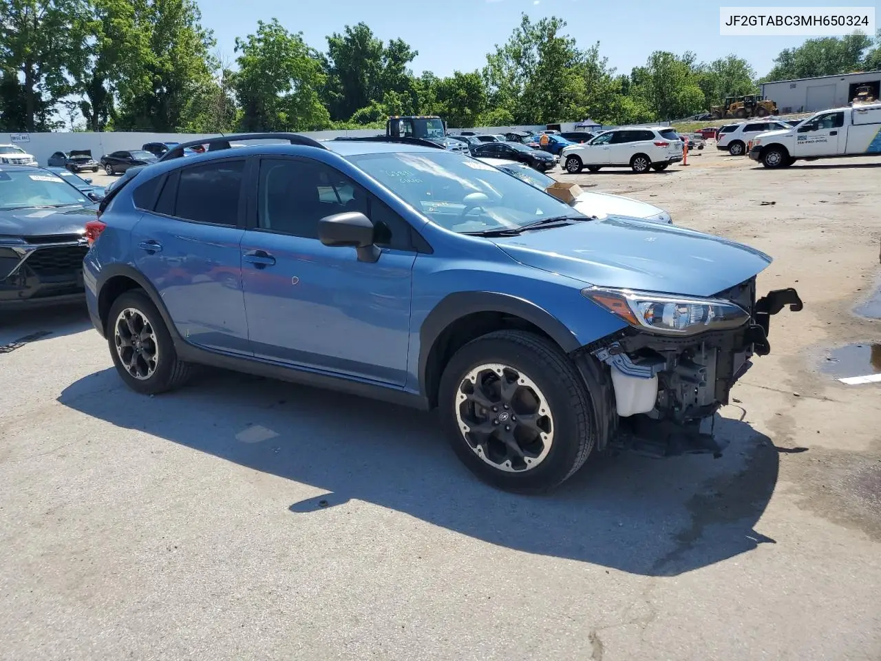 2021 Subaru Crosstrek VIN: JF2GTABC3MH650324 Lot: 62525765