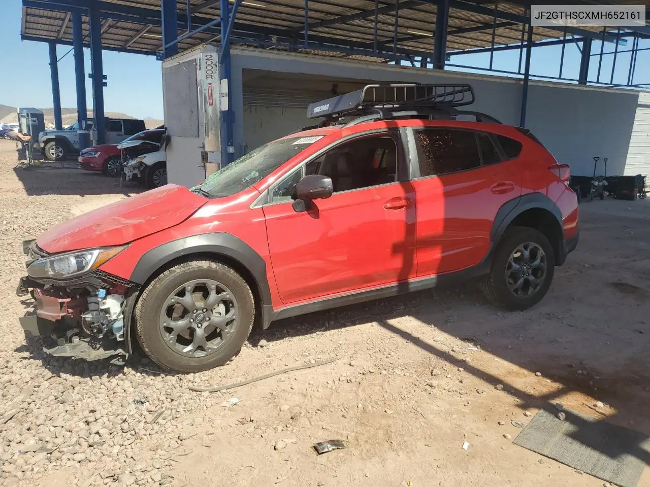2021 Subaru Crosstrek Sport VIN: JF2GTHSCXMH652161 Lot: 62550665