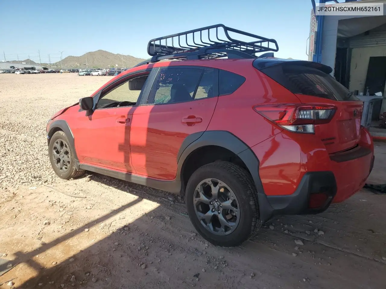 2021 Subaru Crosstrek Sport VIN: JF2GTHSCXMH652161 Lot: 62550665