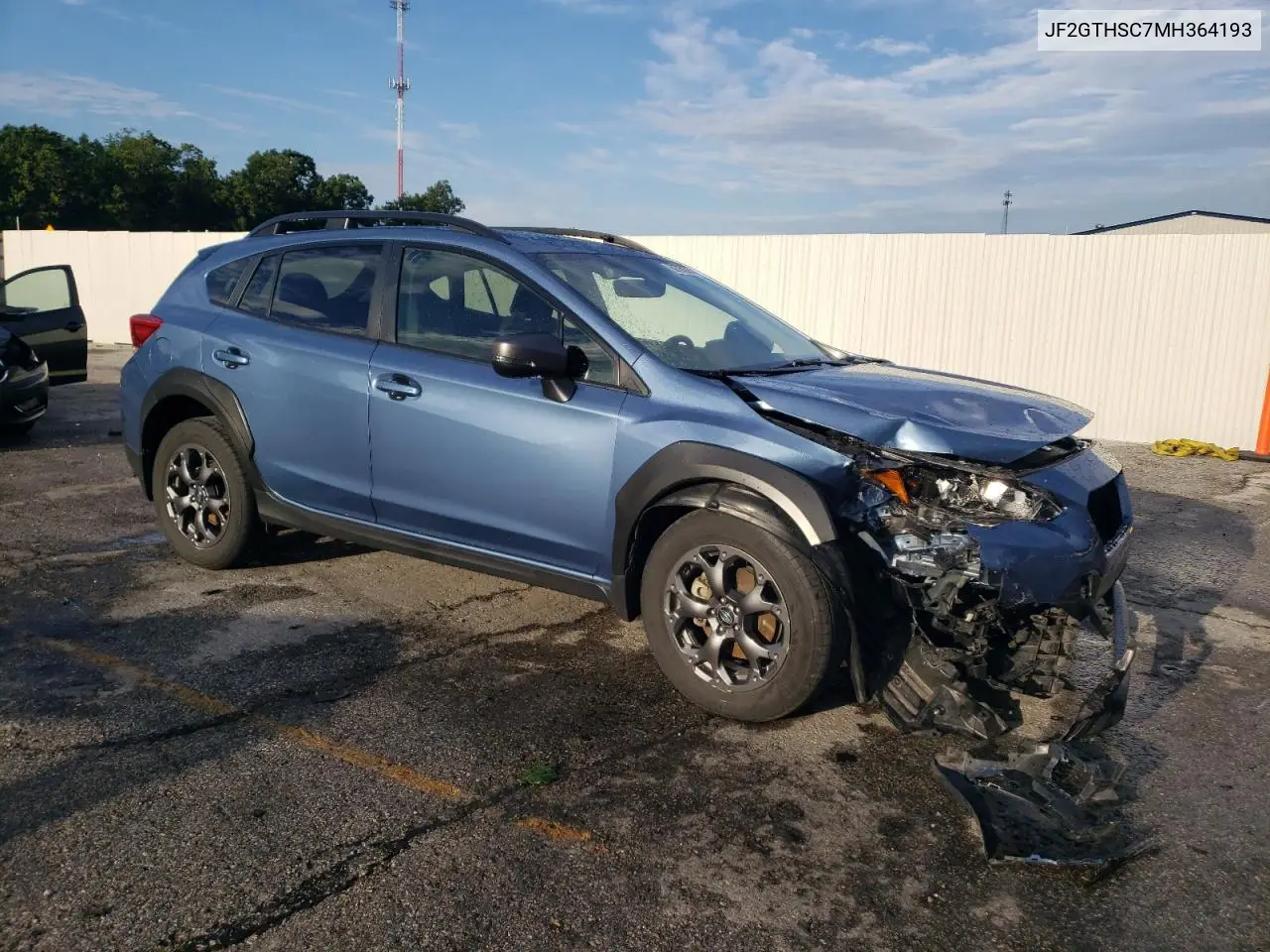 2021 Subaru Crosstrek Sport VIN: JF2GTHSC7MH364193 Lot: 62720225