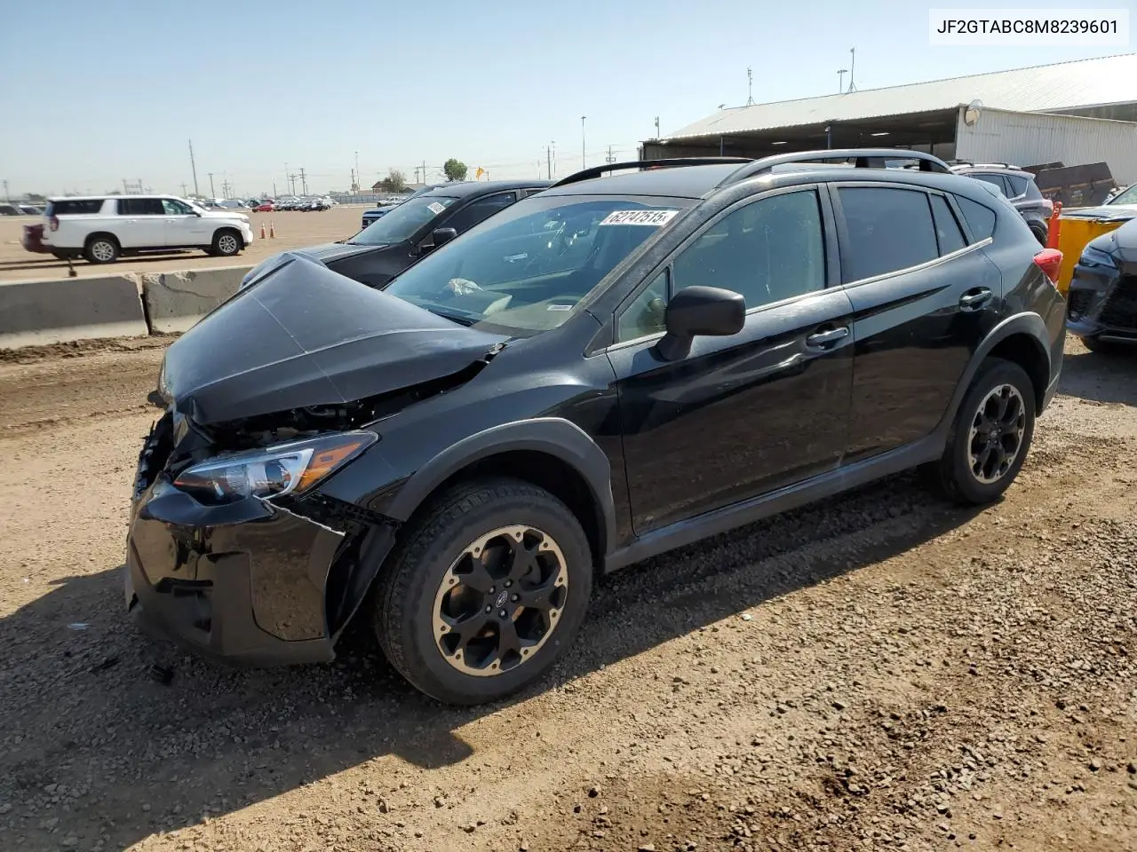 2021 Subaru Crosstrek VIN: JF2GTABC8M8239601 Lot: 62747515