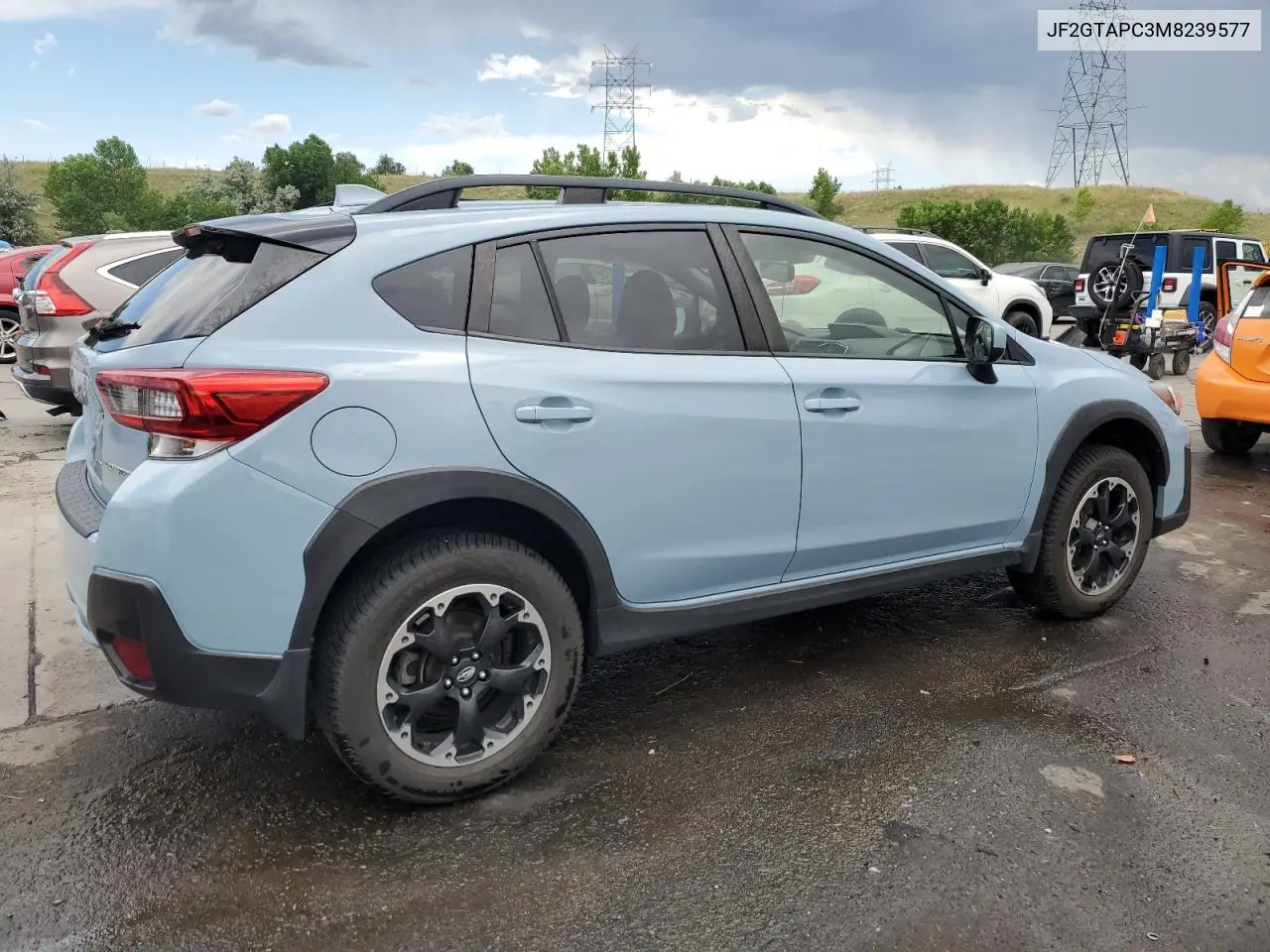 2021 Subaru Crosstrek Premium VIN: JF2GTAPC3M8239577 Lot: 62791125