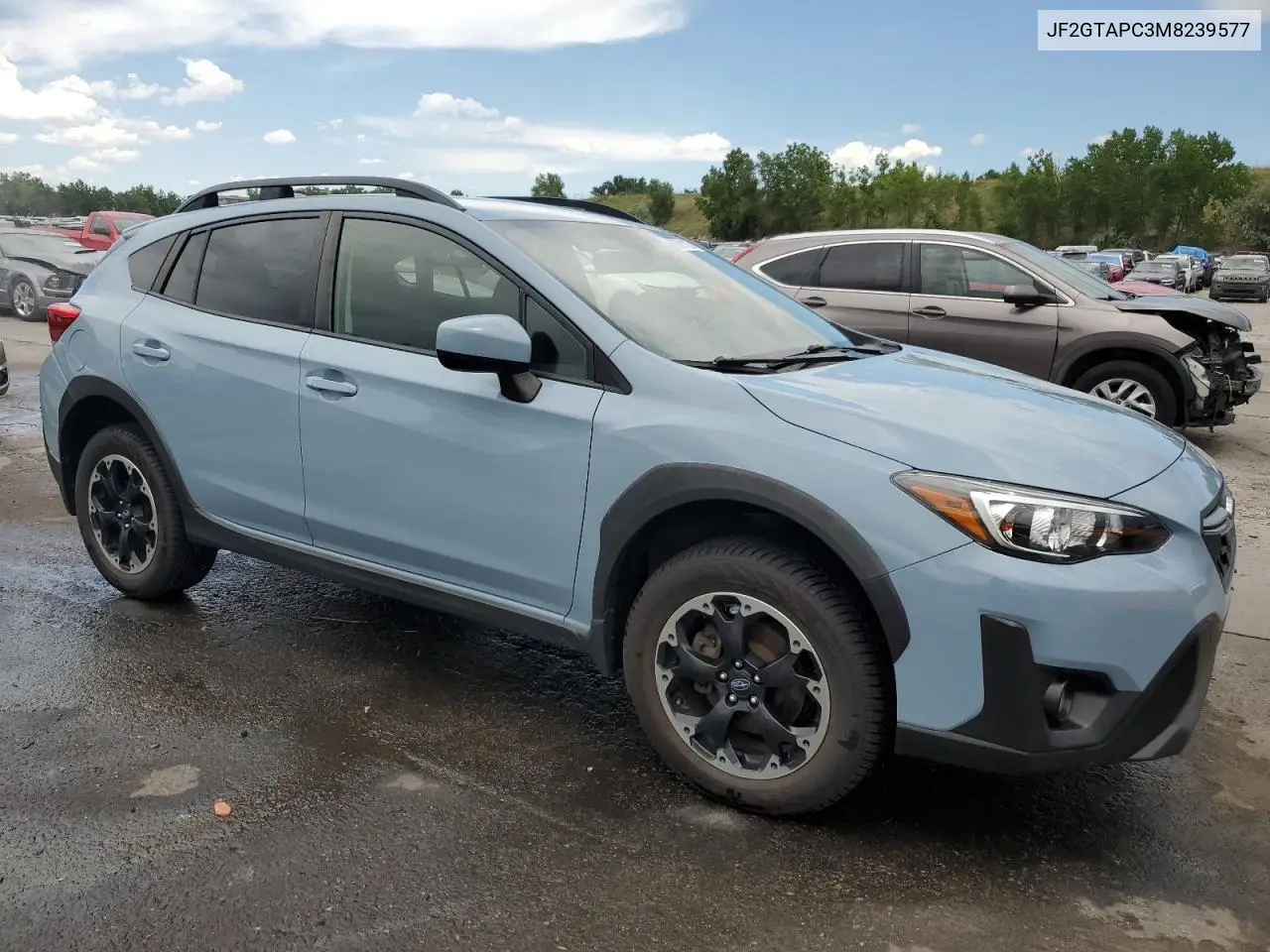 2021 Subaru Crosstrek Premium VIN: JF2GTAPC3M8239577 Lot: 62791125