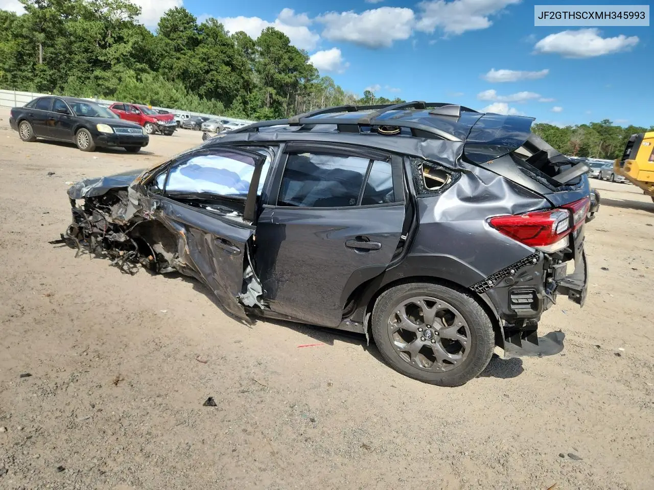 2021 Subaru Crosstrek Sport VIN: JF2GTHSCXMH345993 Lot: 63124555
