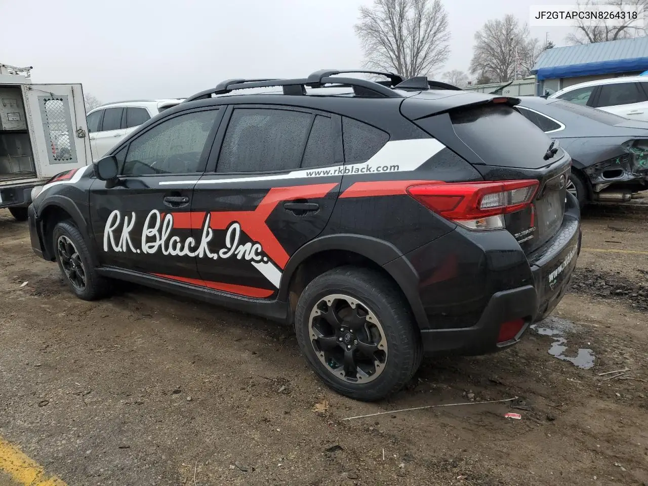 2022 Subaru Crosstrek Premium VIN: JF2GTAPC3N8264318 Lot: 43592385