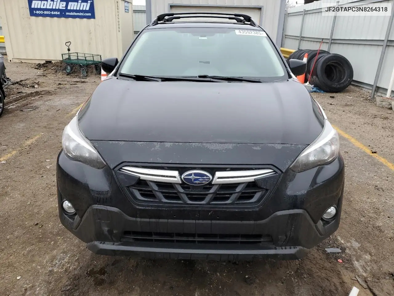 2022 Subaru Crosstrek Premium VIN: JF2GTAPC3N8264318 Lot: 43592385