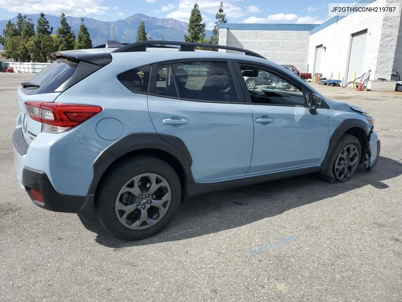 2022 Subaru Crosstrek Sport VIN: JF2GTHSC0NH219787 Lot: 52015945