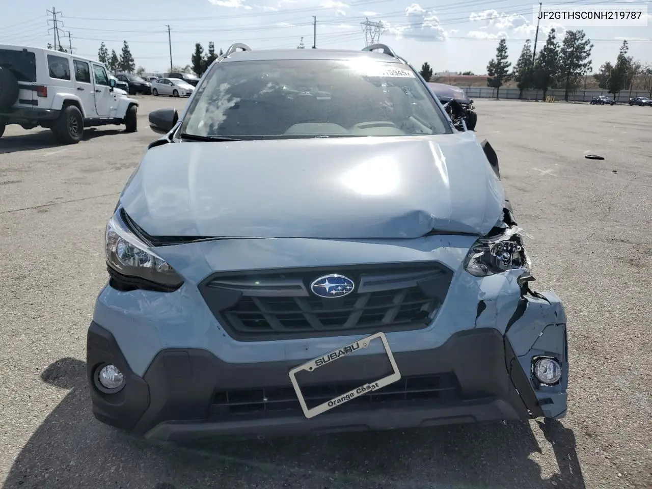 2022 Subaru Crosstrek Sport VIN: JF2GTHSC0NH219787 Lot: 52015945