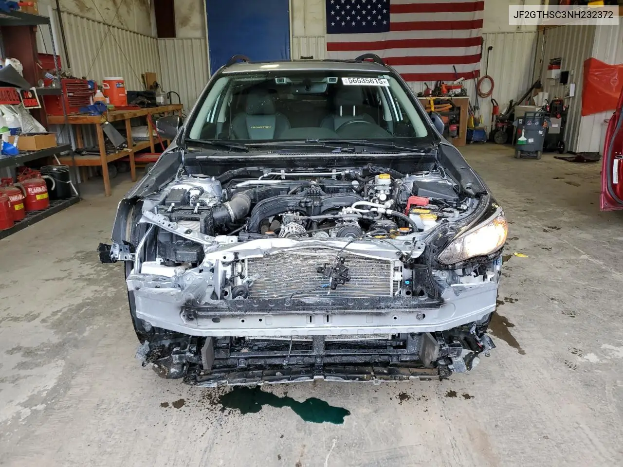 2022 Subaru Crosstrek Sport VIN: JF2GTHSC3NH232372 Lot: 56535615