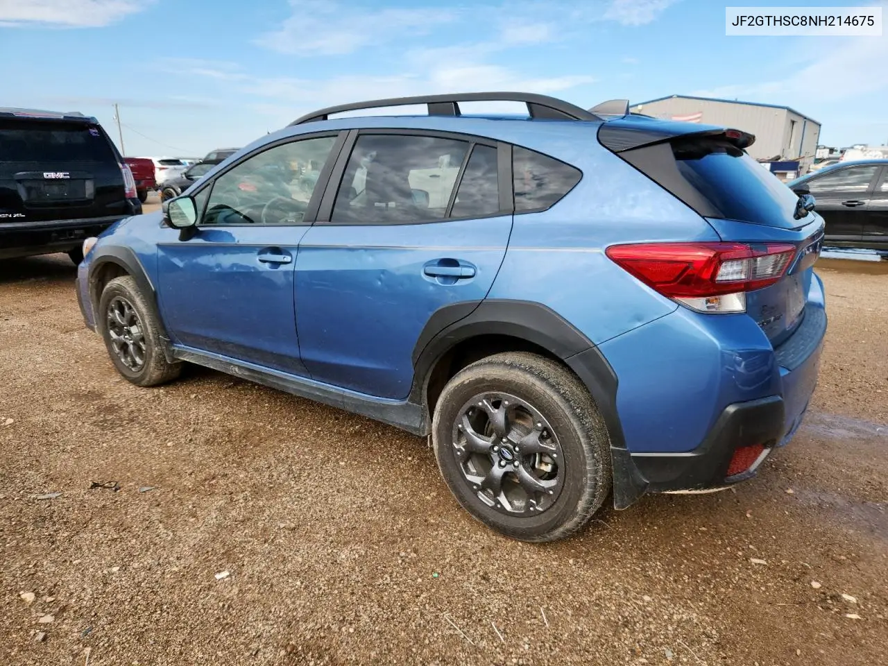 2022 Subaru Crosstrek Sport VIN: JF2GTHSC8NH214675 Lot: 61403025
