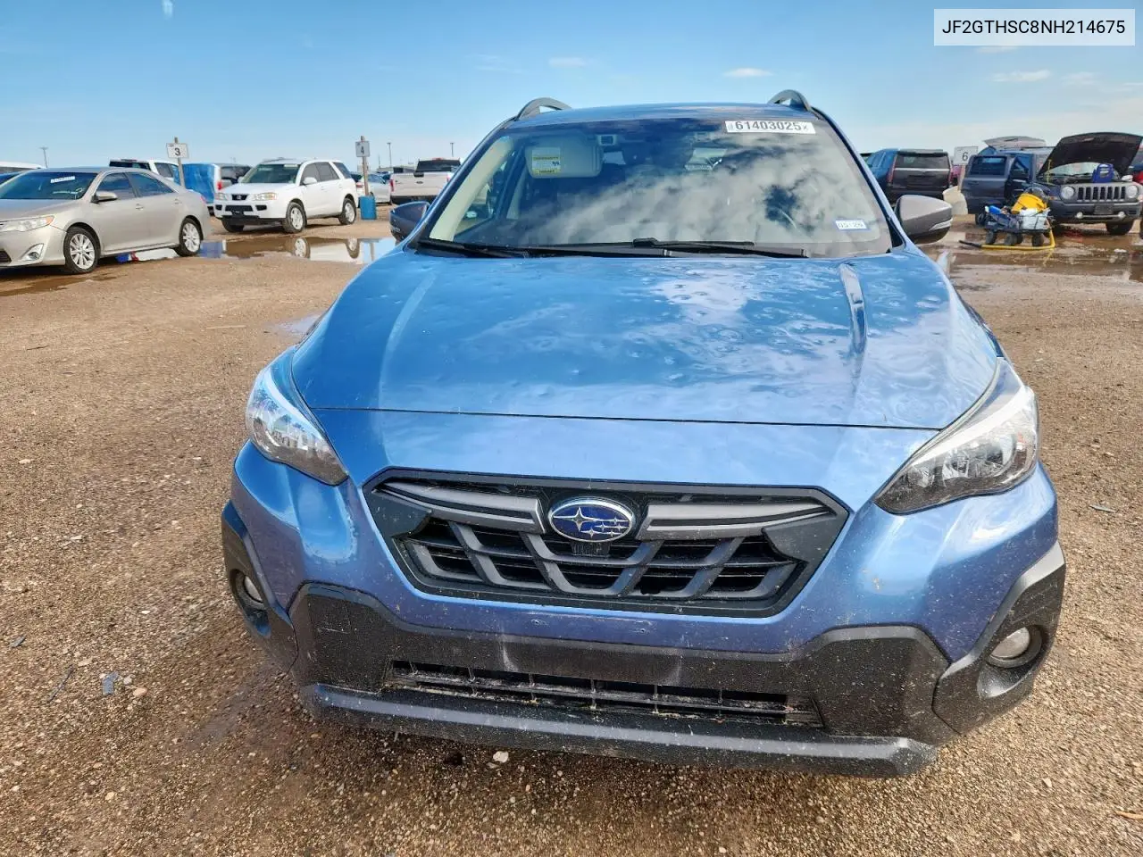 2022 Subaru Crosstrek Sport VIN: JF2GTHSC8NH214675 Lot: 61403025