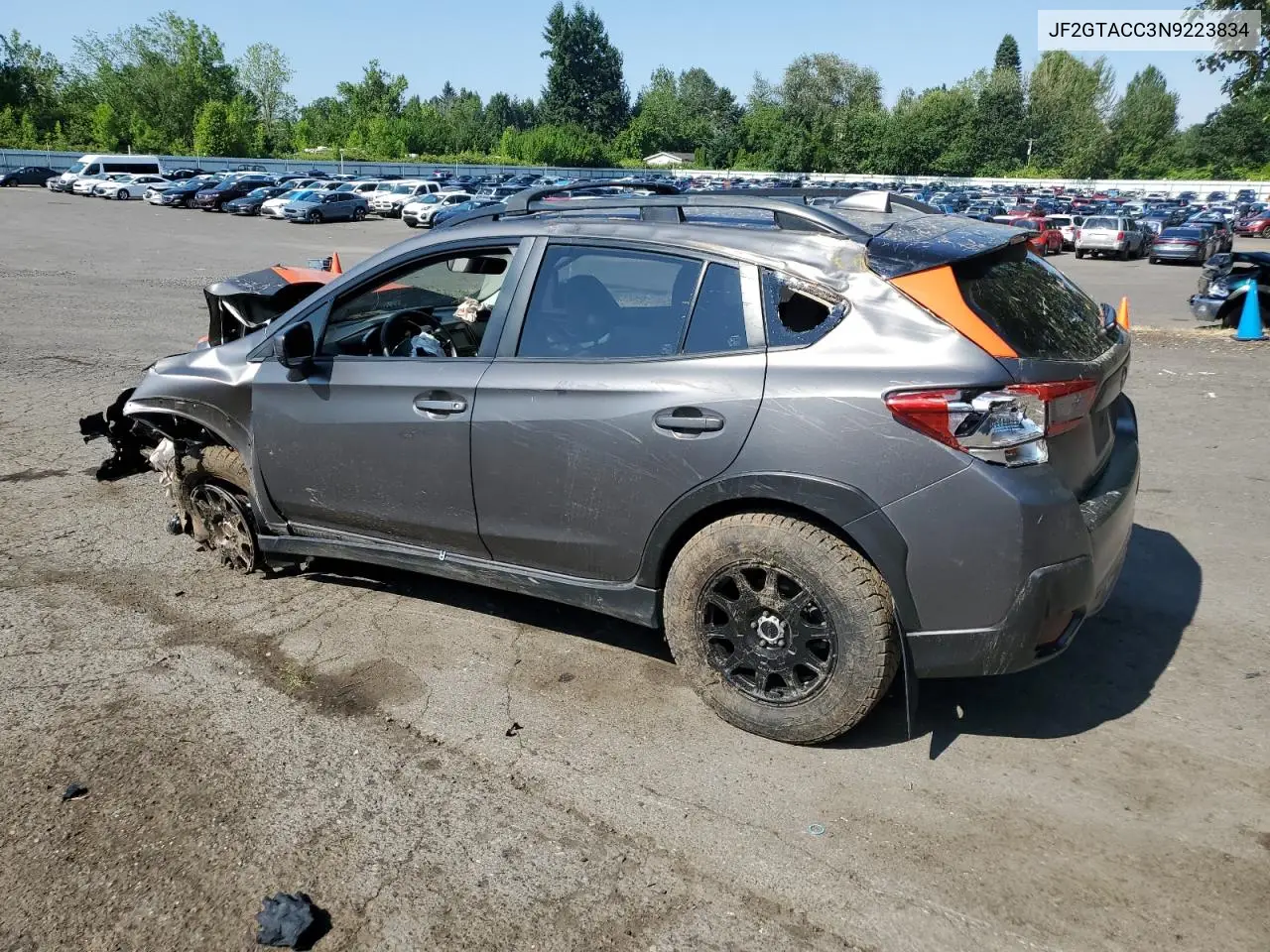 2022 Subaru Crosstrek Premium VIN: JF2GTACC3N9223834 Lot: 62364795