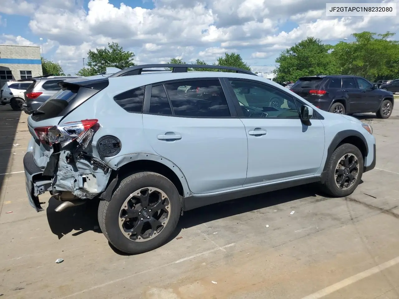 2022 Subaru Crosstrek Premium VIN: JF2GTAPC1N8232080 Lot: 62834495