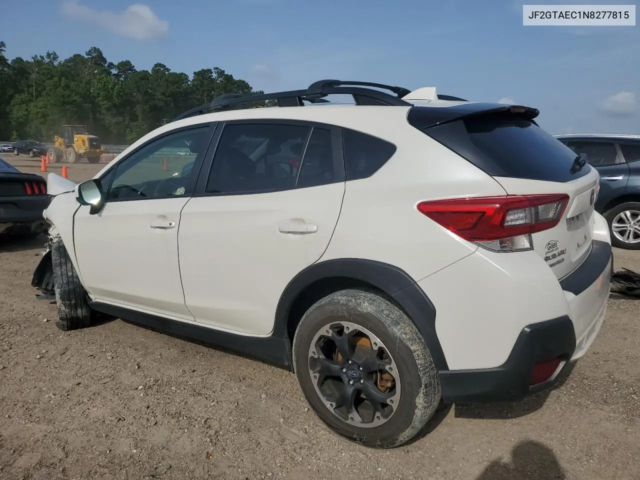 2022 Subaru Crosstrek Premium VIN: JF2GTAEC1N8277815 Lot: 63051765