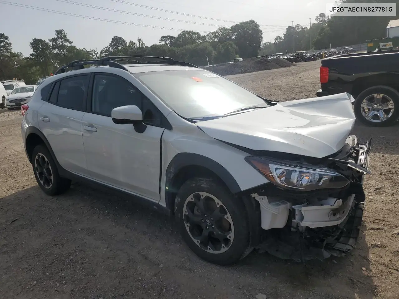 2022 Subaru Crosstrek Premium VIN: JF2GTAEC1N8277815 Lot: 63051765