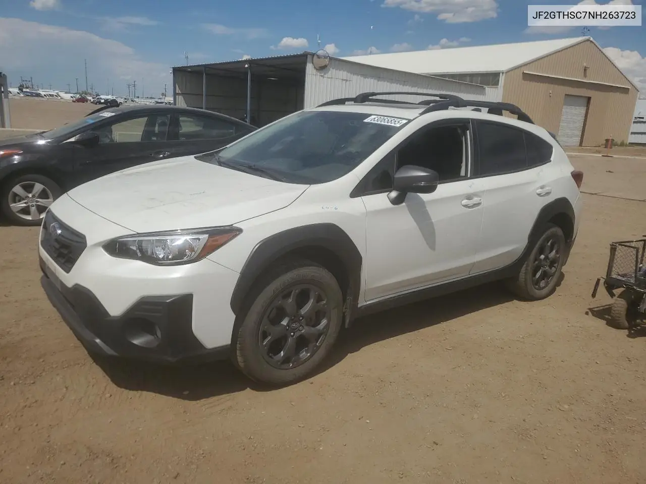 2022 Subaru Crosstrek Sport VIN: JF2GTHSC7NH263723 Lot: 63065855