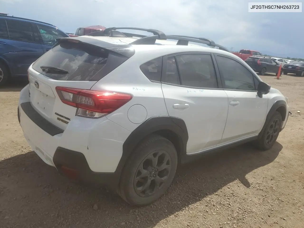 2022 Subaru Crosstrek Sport VIN: JF2GTHSC7NH263723 Lot: 63065855