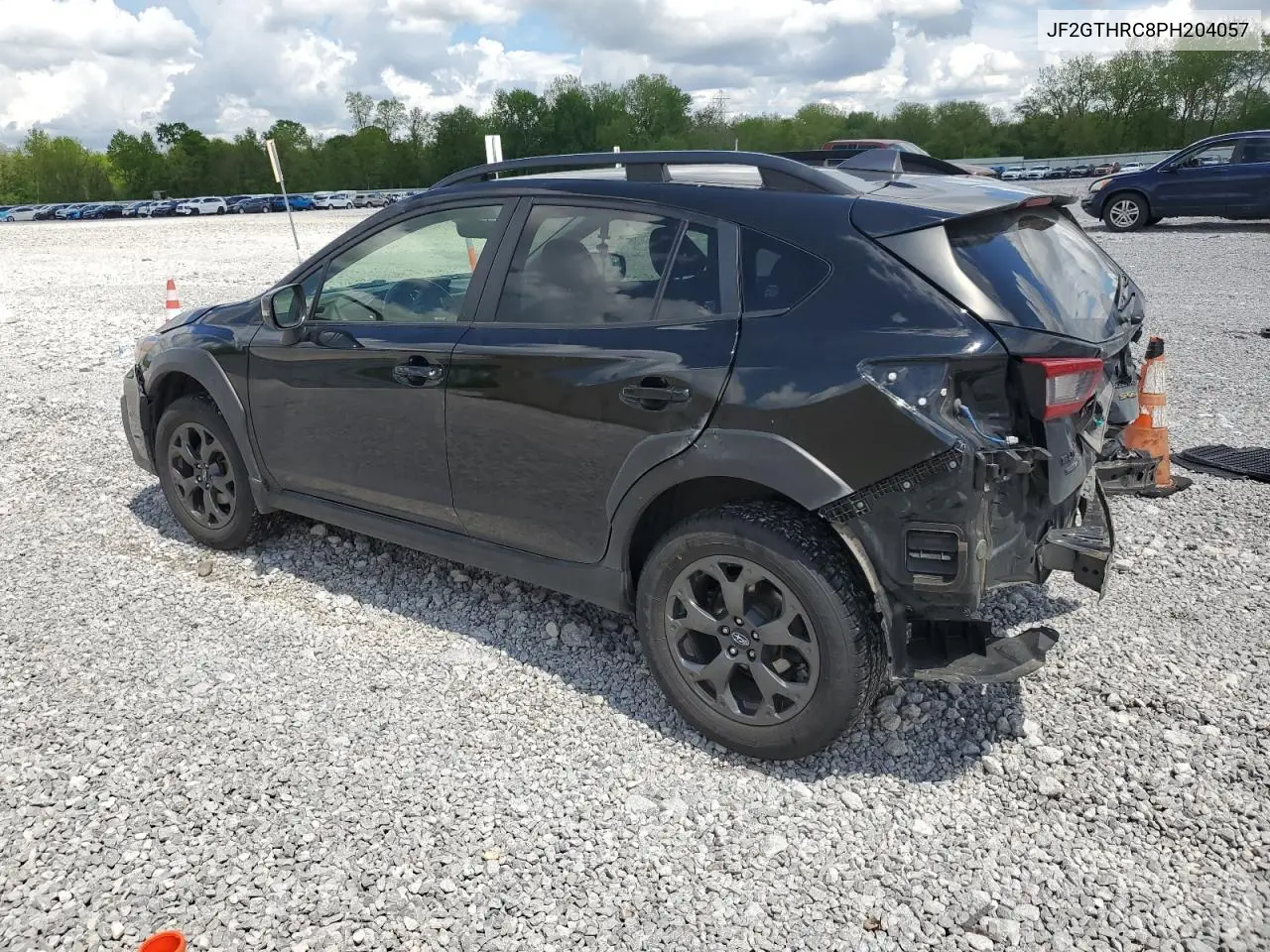 2023 Subaru Crosstrek Sport VIN: JF2GTHRC8PH204057 Lot: 57151115