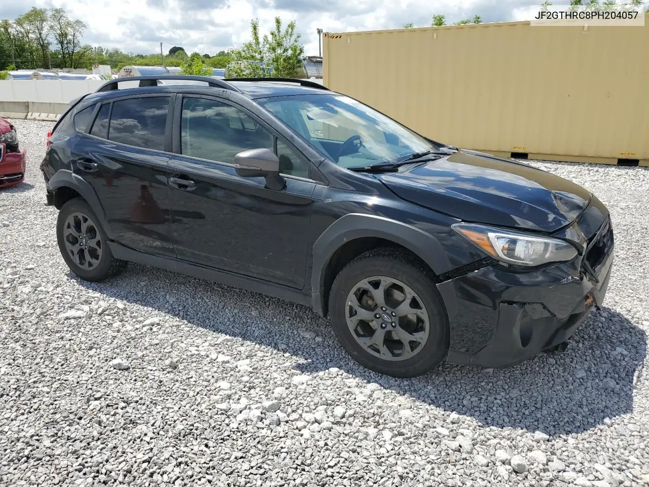 2023 Subaru Crosstrek Sport VIN: JF2GTHRC8PH204057 Lot: 57151115