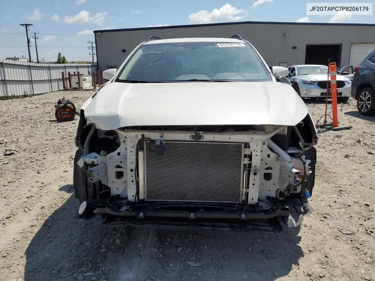 2023 Subaru Crosstrek Premium VIN: JF2GTAPC7P8206179 Lot: 62753115