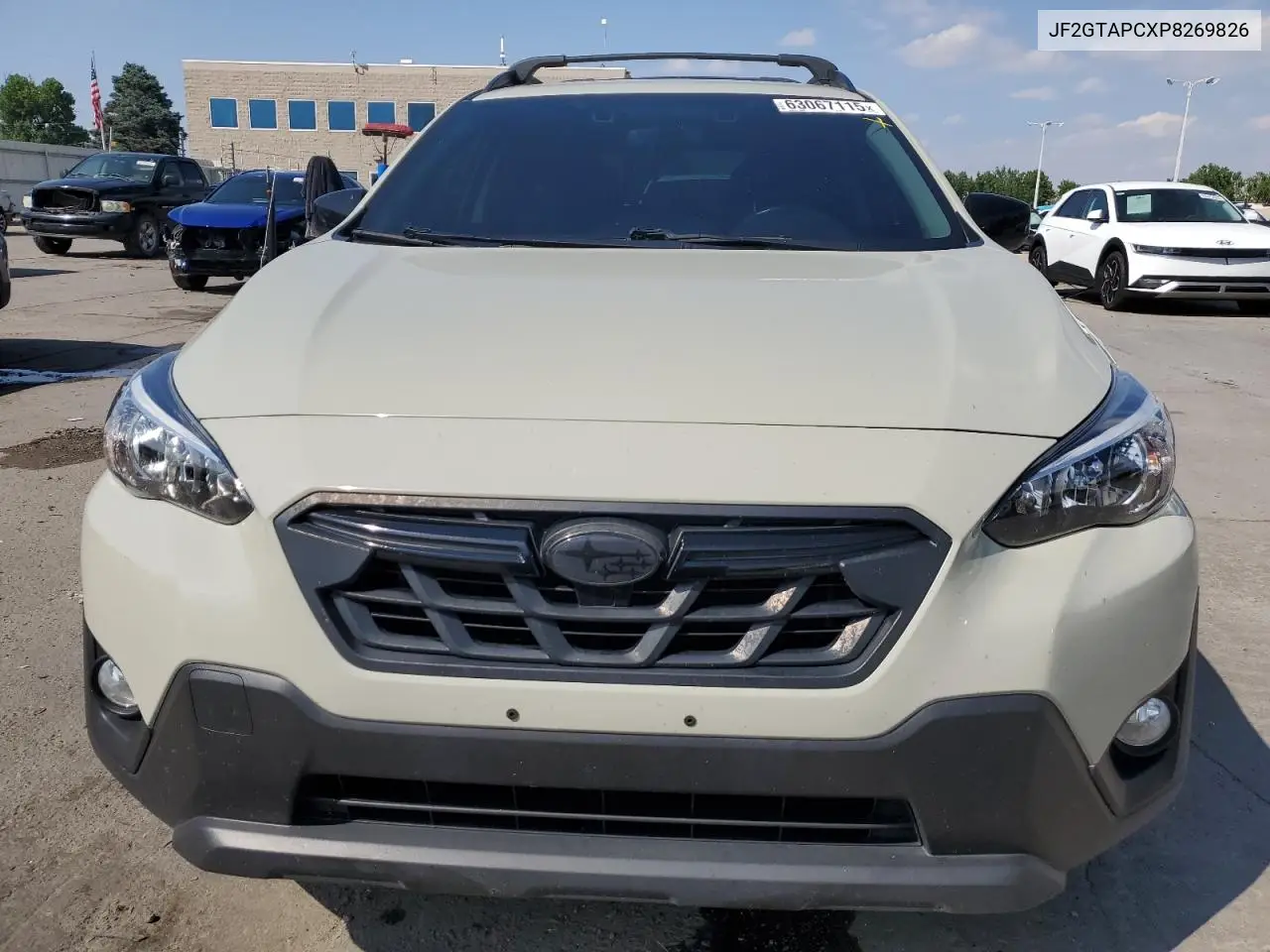 2023 Subaru Crosstrek Premium VIN: JF2GTAPCXP8269826 Lot: 63067115