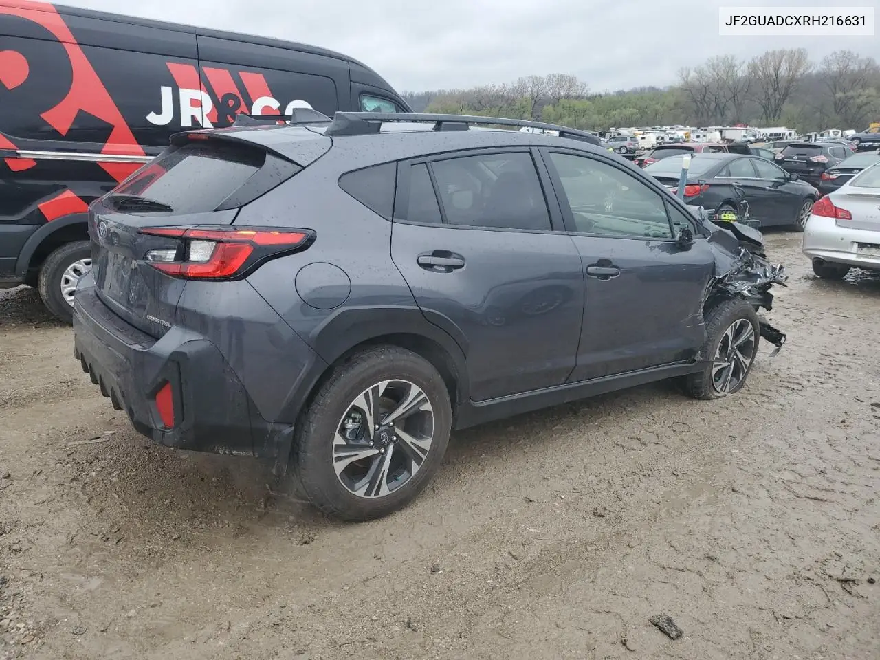 2024 Subaru Crosstrek Premium VIN: JF2GUADCXRH216631 Lot: 51686135