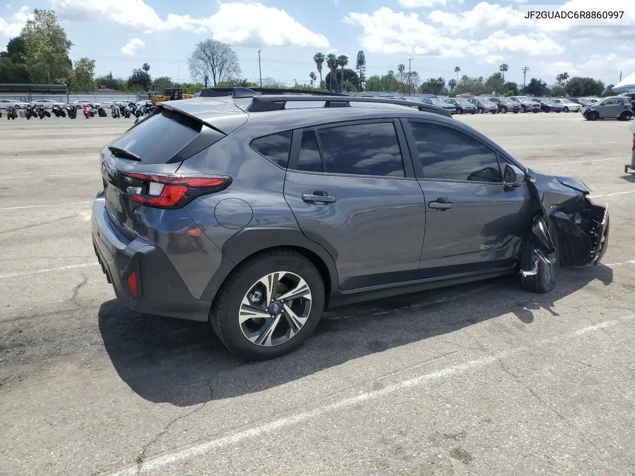 2024 Subaru Crosstrek Premium VIN: JF2GUADC6R8860997 Lot: 56731155