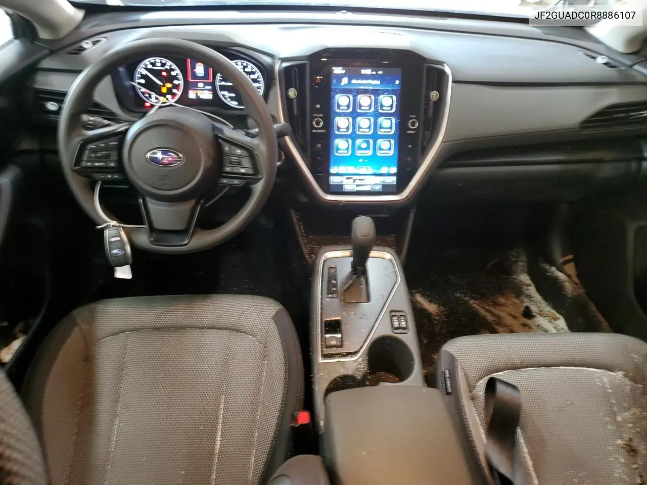 2024 Subaru Crosstrek Premium VIN: JF2GUADC0R8886107 Lot: 56731165