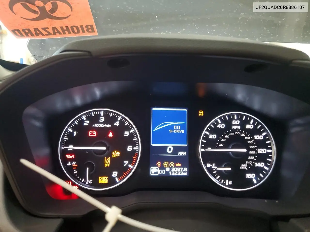 2024 Subaru Crosstrek Premium VIN: JF2GUADC0R8886107 Lot: 56731165