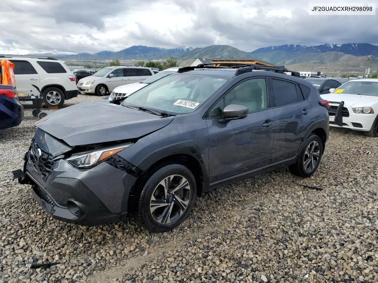 2024 Subaru Crosstrek Premium VIN: JF2GUADCXRH298098 Lot: 56762705