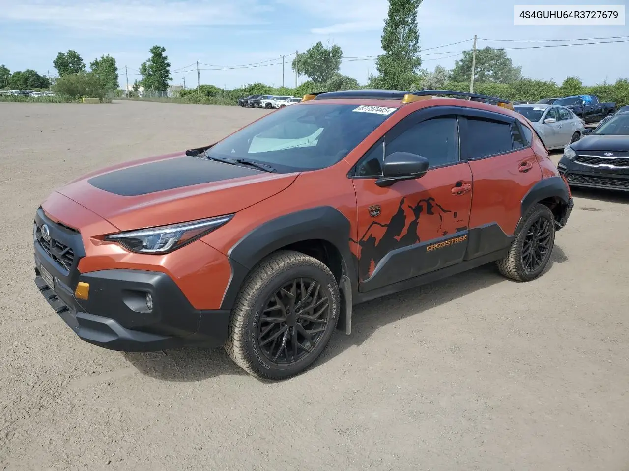 2024 Subaru Crosstrek Wilderness VIN: 4S4GUHU64R3727679 Lot: 62732445