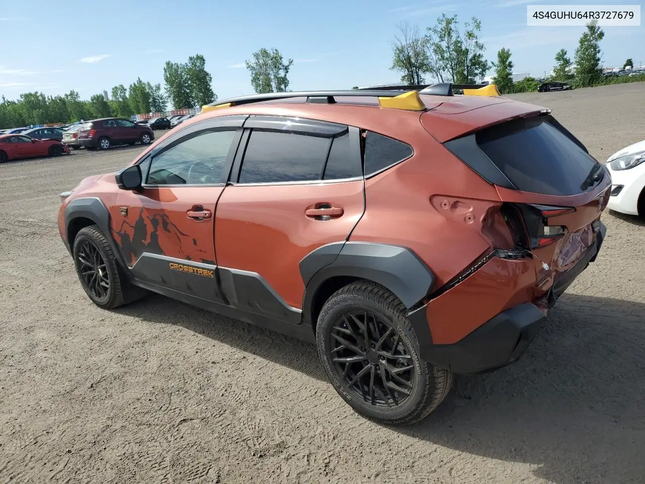 2024 Subaru Crosstrek Wilderness VIN: 4S4GUHU64R3727679 Lot: 62732445