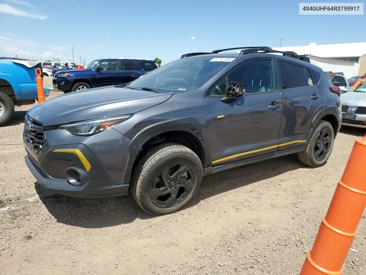 2024 Subaru Crosstrek Sport VIN: 4S4GUHF64R3759917 Lot: 62742265