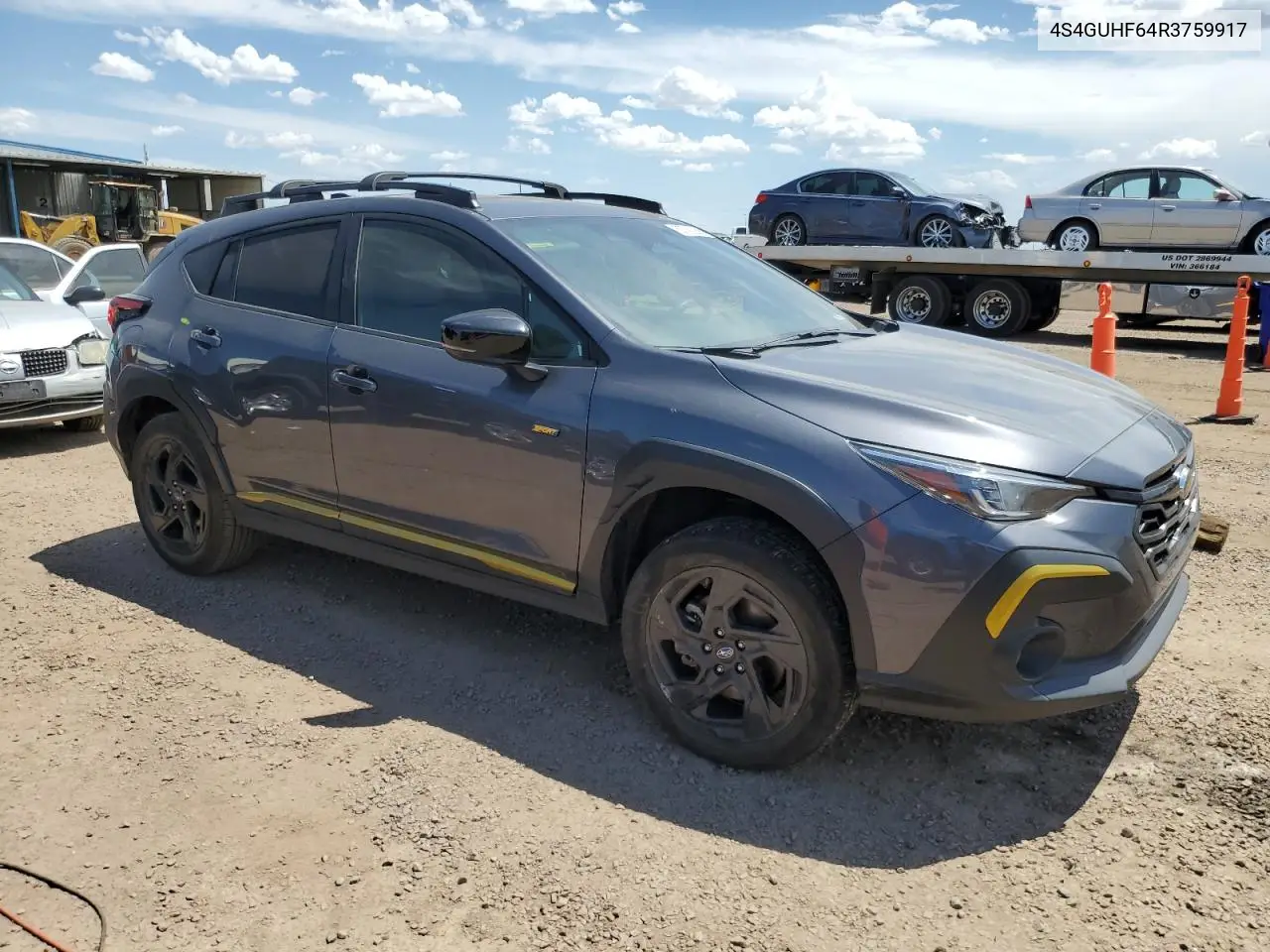 2024 Subaru Crosstrek Sport VIN: 4S4GUHF64R3759917 Lot: 62742265