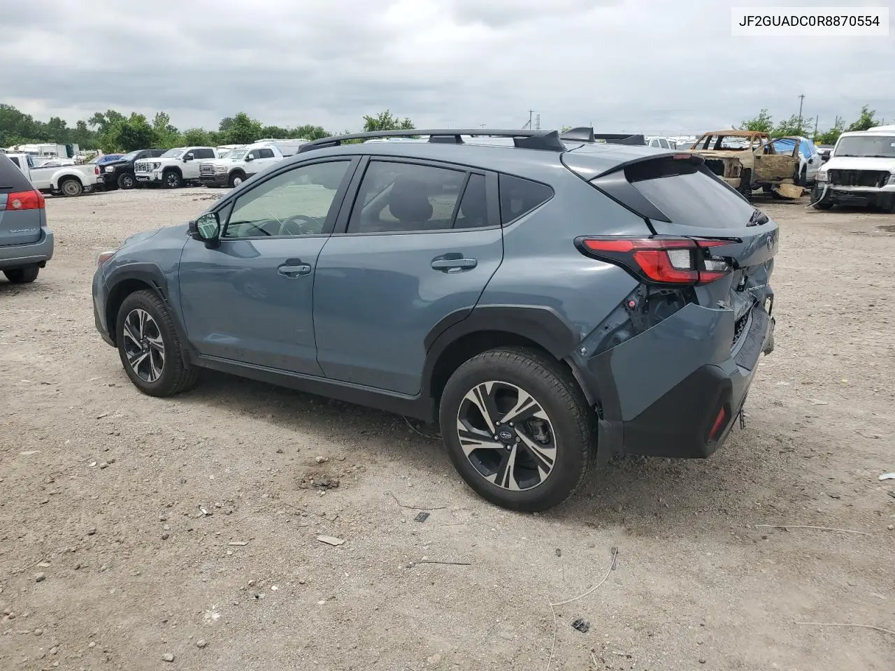 2024 Subaru Crosstrek Premium VIN: JF2GUADC0R8870554 Lot: 62770555