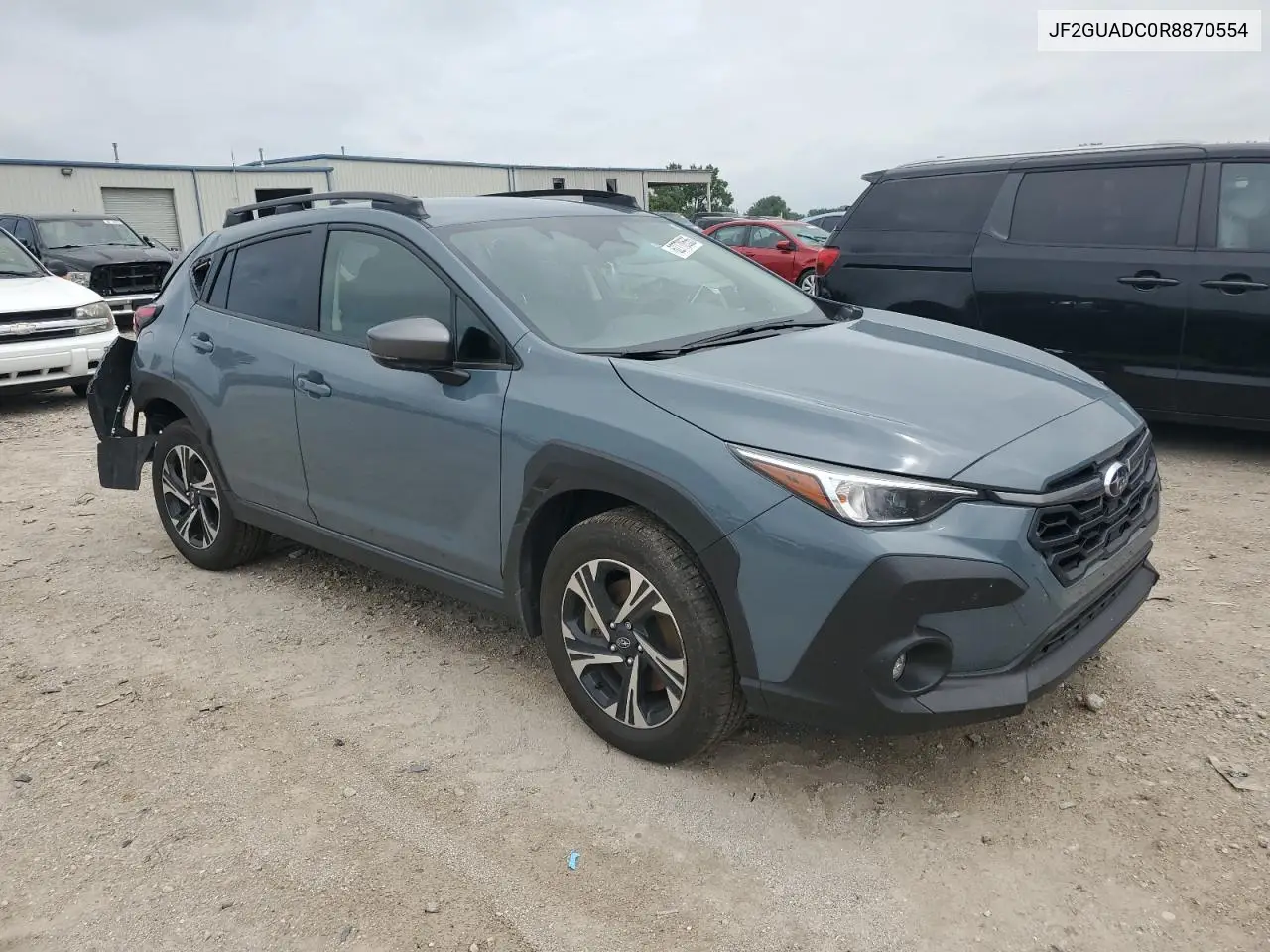 2024 Subaru Crosstrek Premium VIN: JF2GUADC0R8870554 Lot: 62770555