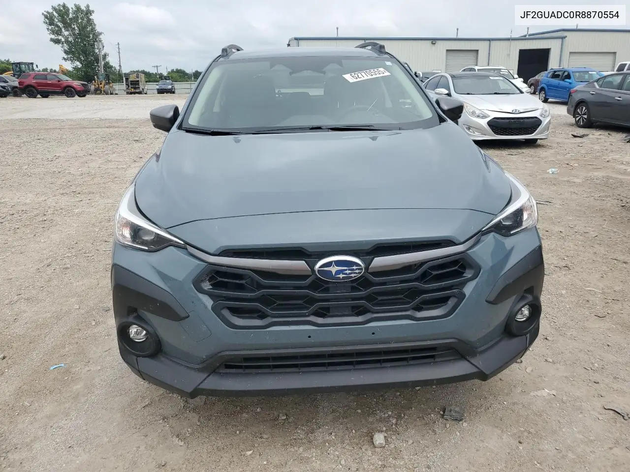 2024 Subaru Crosstrek Premium VIN: JF2GUADC0R8870554 Lot: 62770555