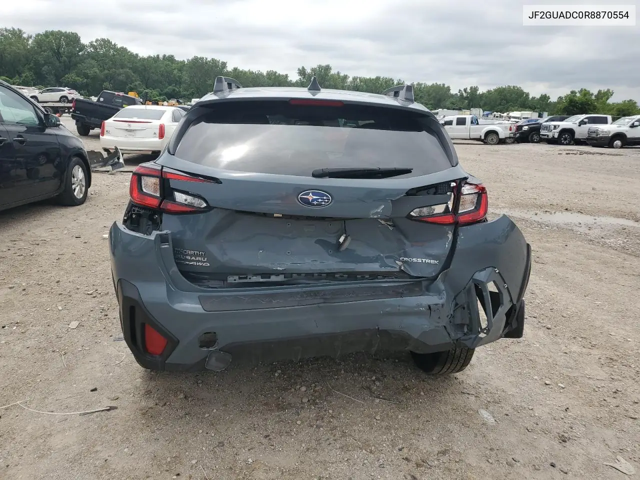 2024 Subaru Crosstrek Premium VIN: JF2GUADC0R8870554 Lot: 62770555