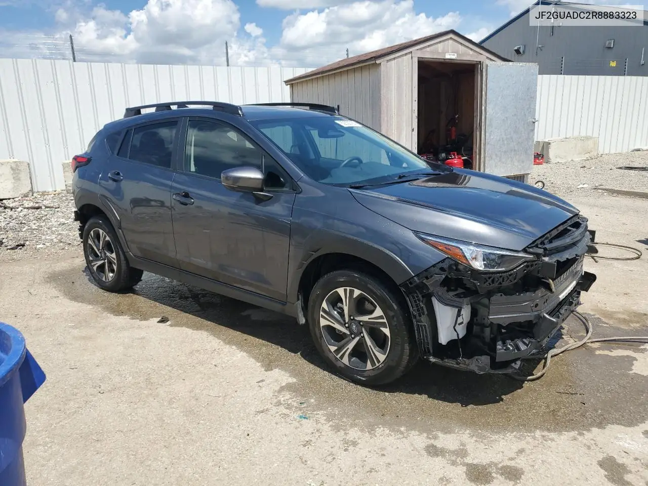 2024 Subaru Crosstrek Premium VIN: JF2GUADC2R8883323 Lot: 62830785