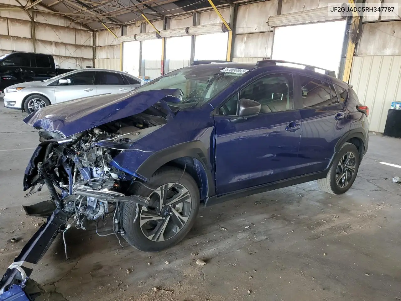 2024 Subaru Crosstrek Premium VIN: JF2GUADC5RH347787 Lot: 63064965