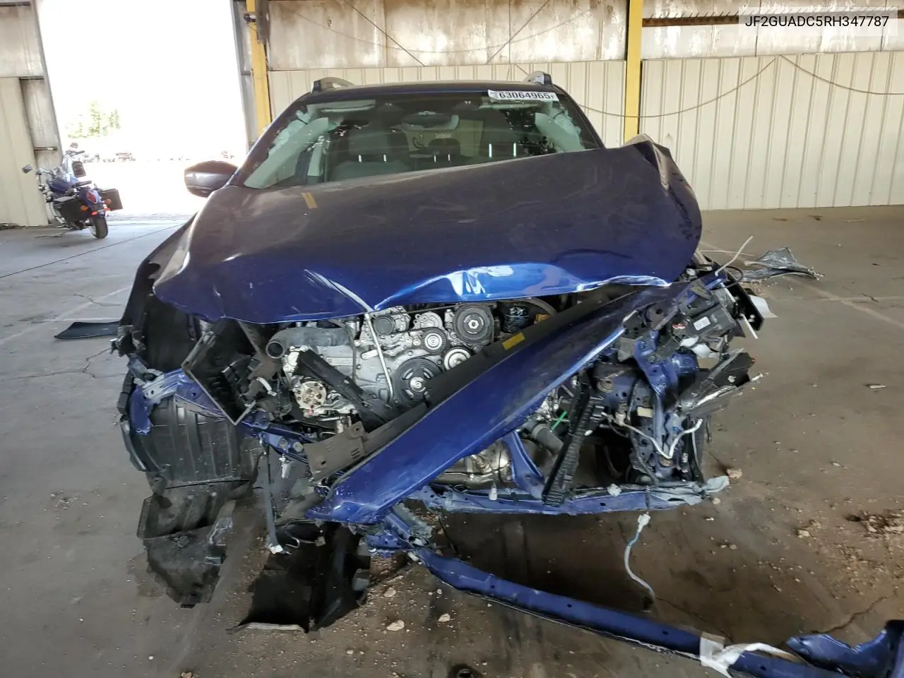 2024 Subaru Crosstrek Premium VIN: JF2GUADC5RH347787 Lot: 63064965