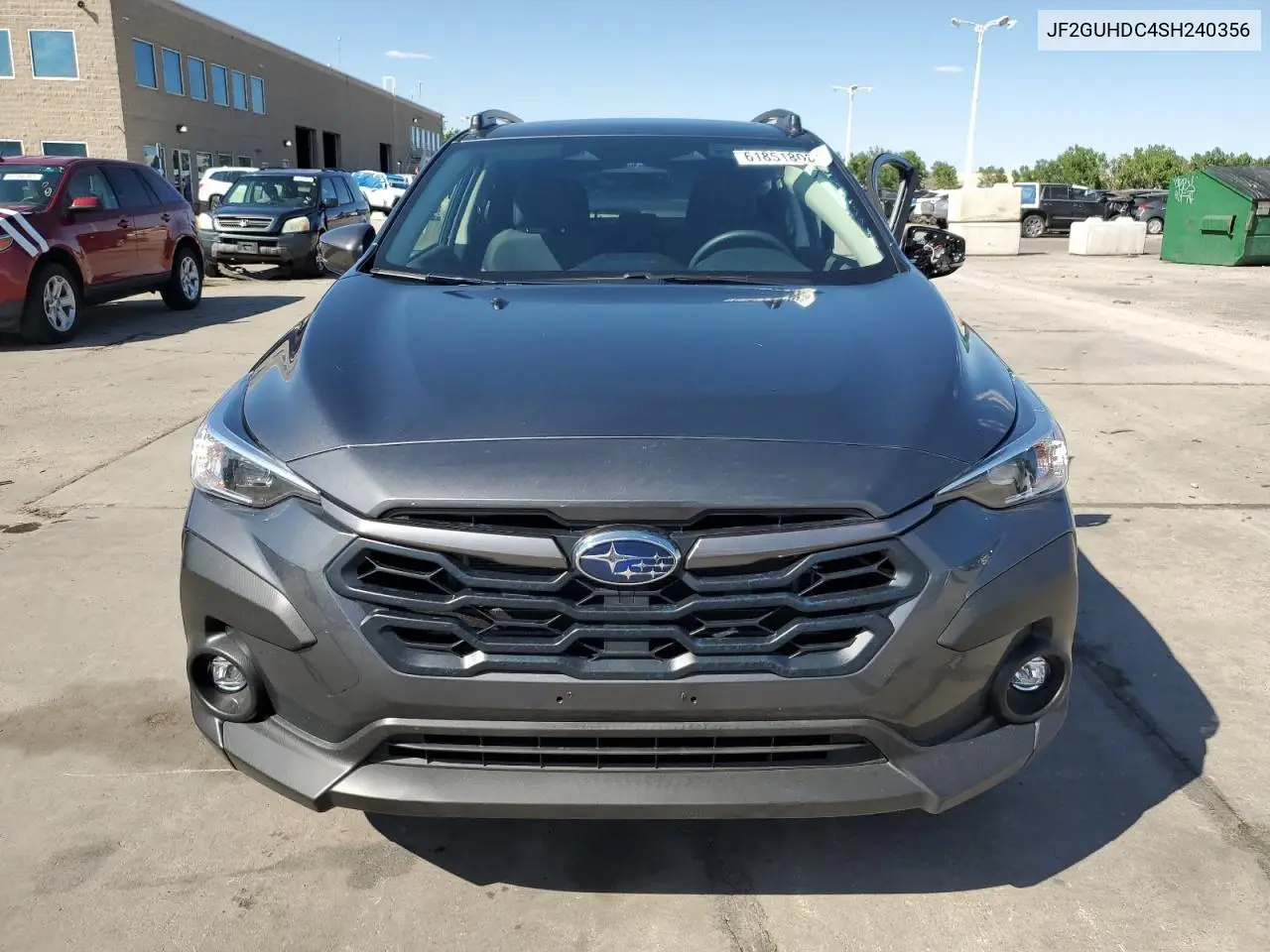 2025 Subaru Crosstrek Premium VIN: JF2GUHDC4SH240356 Lot: 61851805