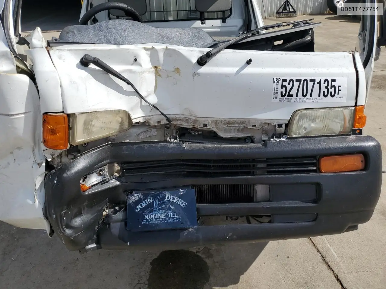 1996 Suzuki Suzuki Pu VIN: DD51T477754 Lot: 52707135