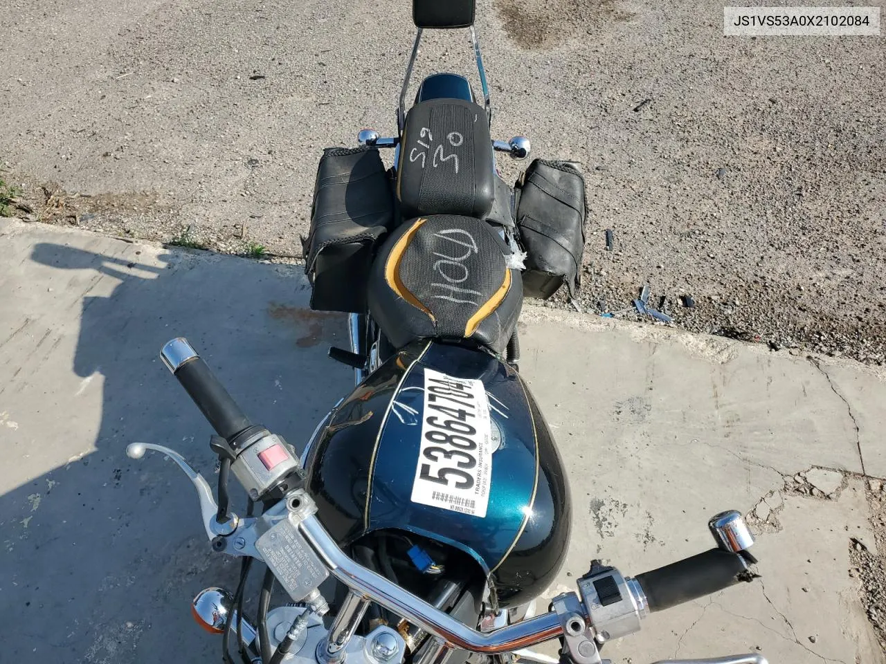 1999 Suzuki Vz800 VIN: JS1VS53A0X2102084 Lot: 53864704
