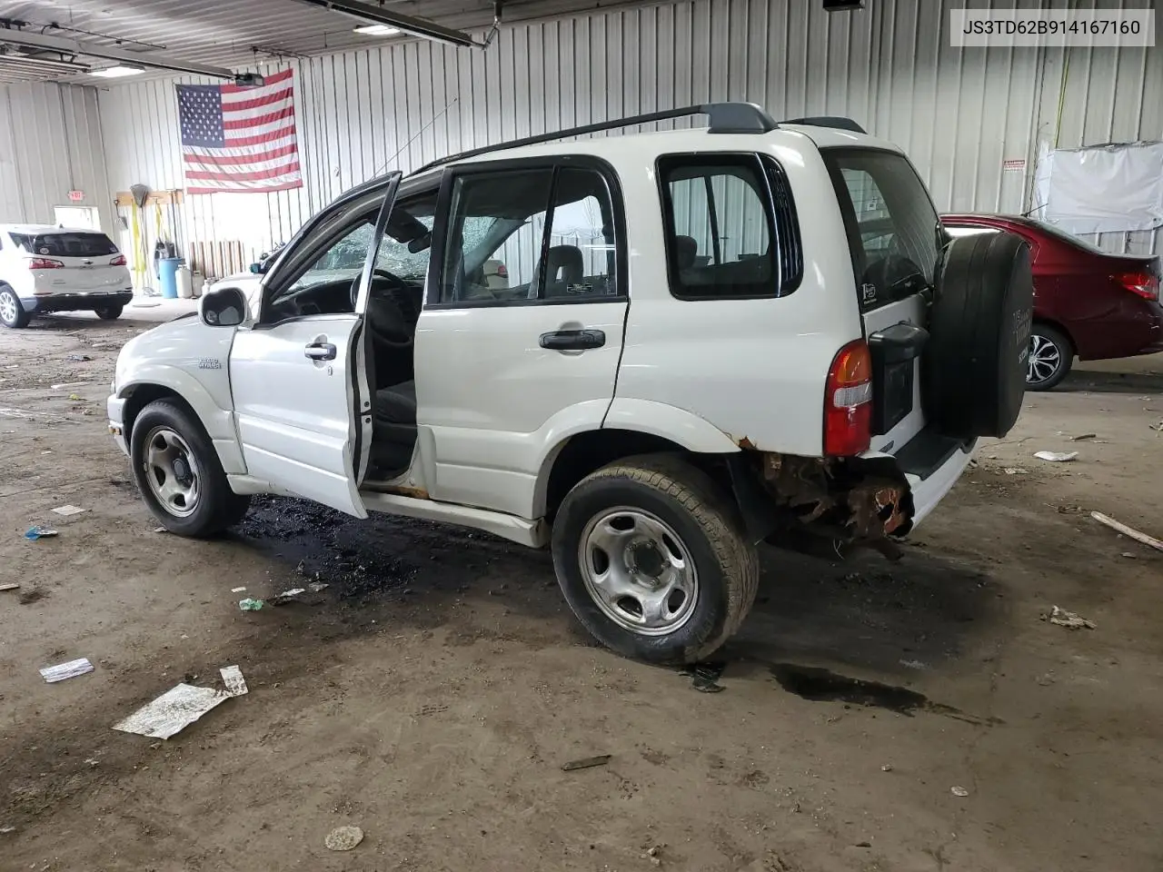 2001 Suzuki Vitara Ja VIN: JS3TD62B914167160 Lot: 64671955