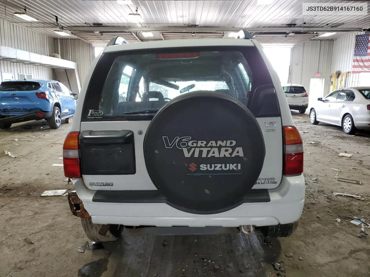 2001 Suzuki Vitara Ja VIN: JS3TD62B914167160 Lot: 64671955