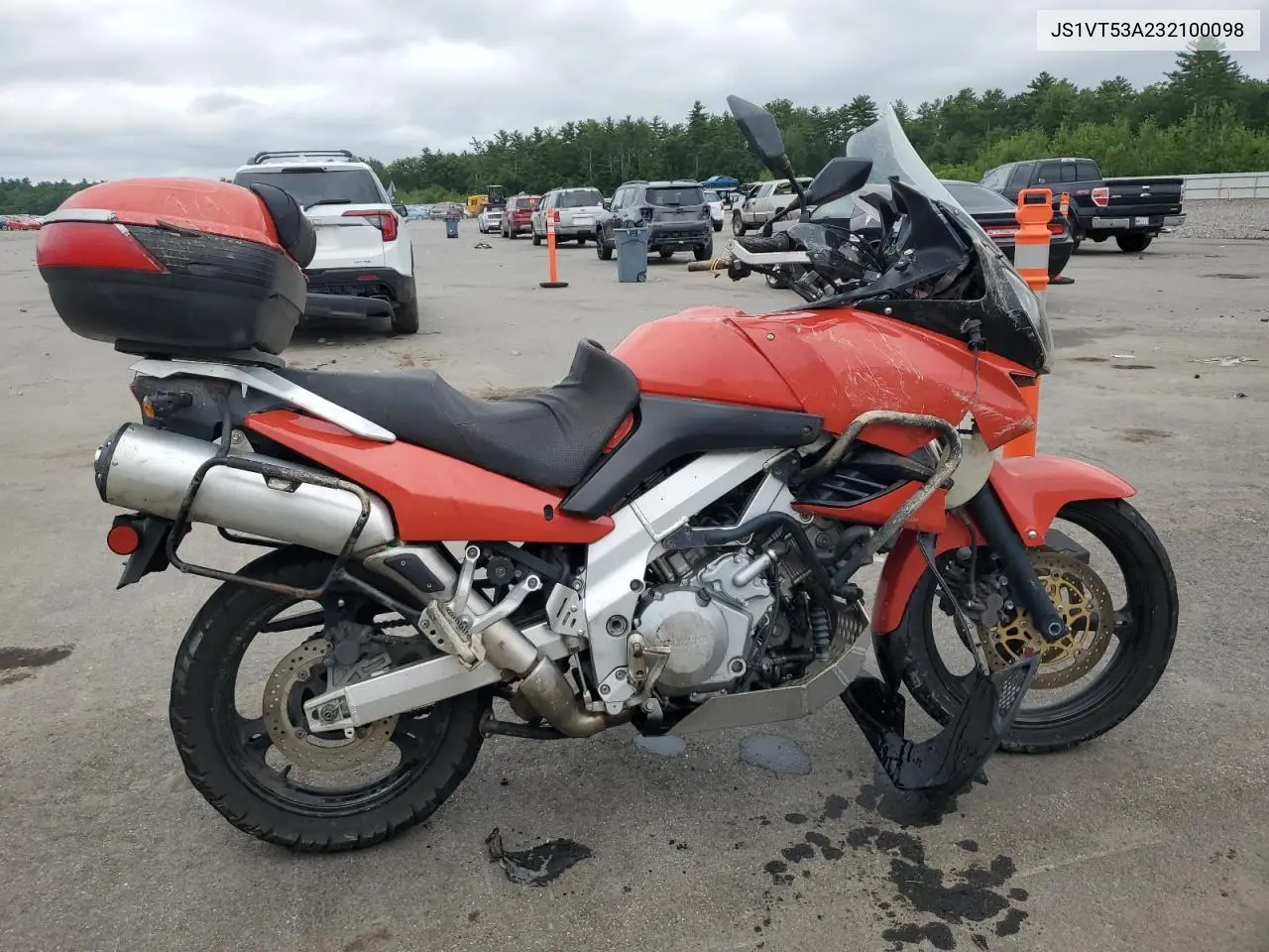 2003 Suzuki Dl1000 VIN: JS1VT53A232100098 Lot: 64545435