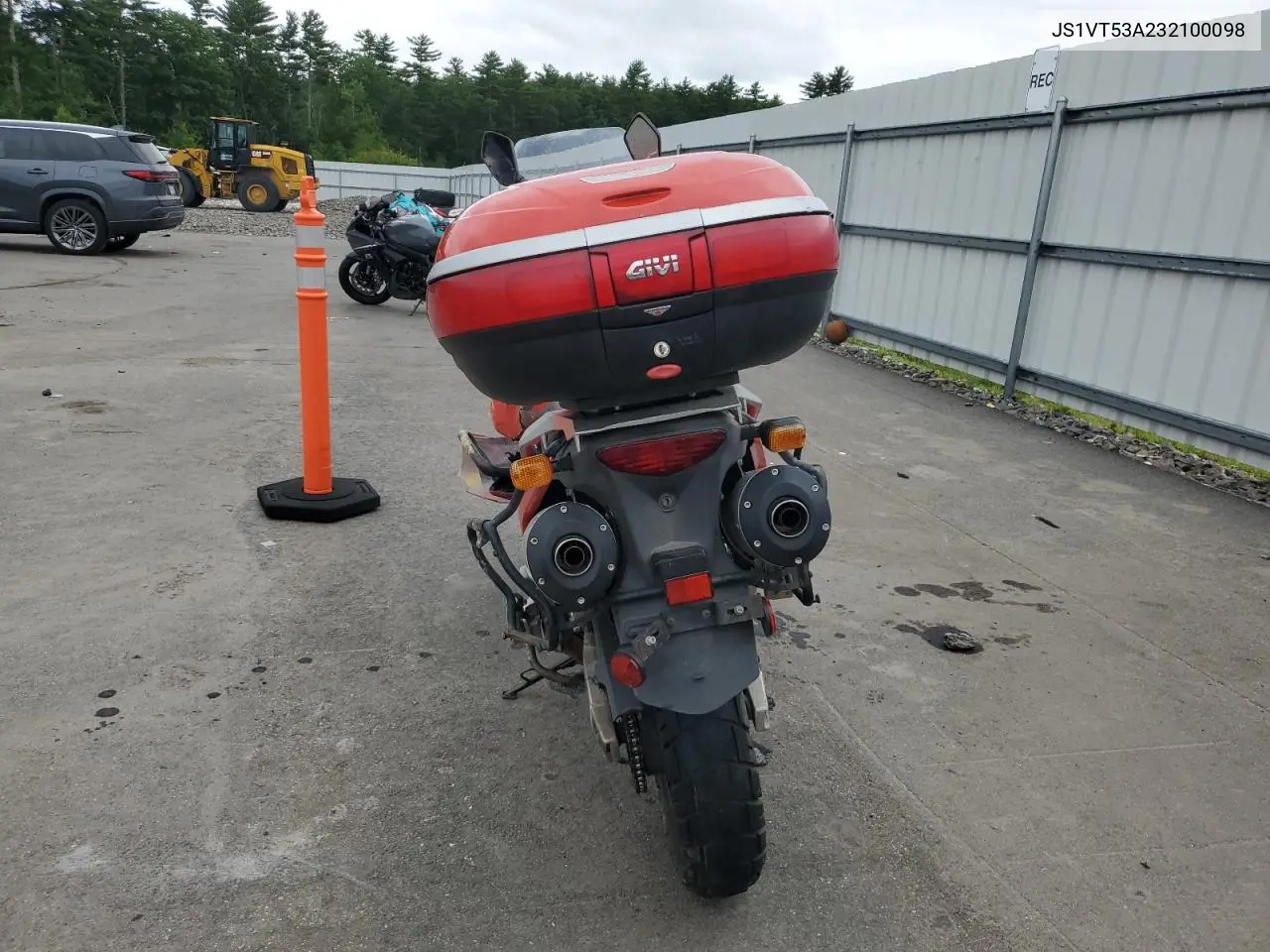 2003 Suzuki Dl1000 VIN: JS1VT53A232100098 Lot: 64545435