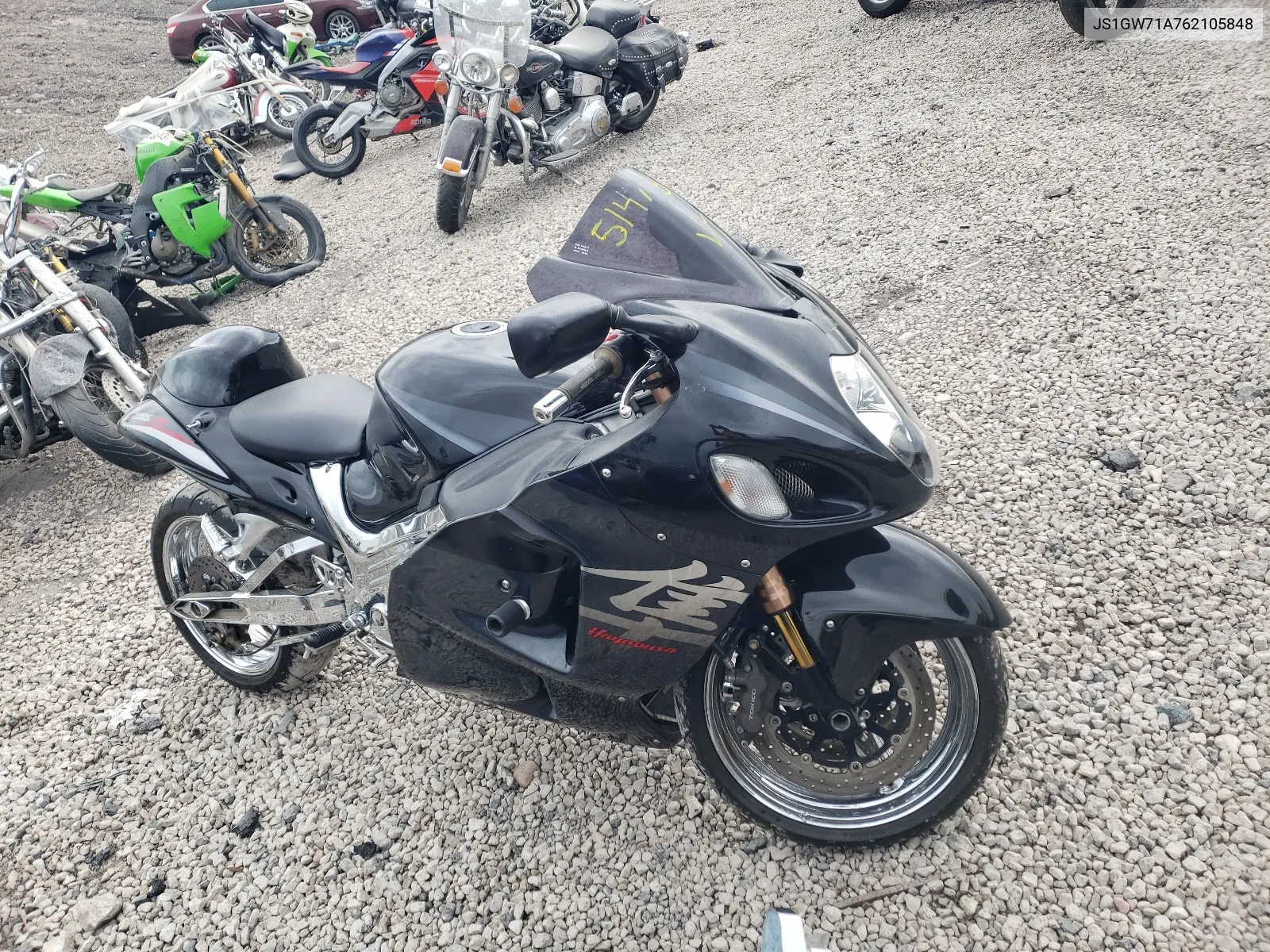2006 Suzuki Gsx1300 R VIN: JS1GW71A762105848 Lot: 51473954