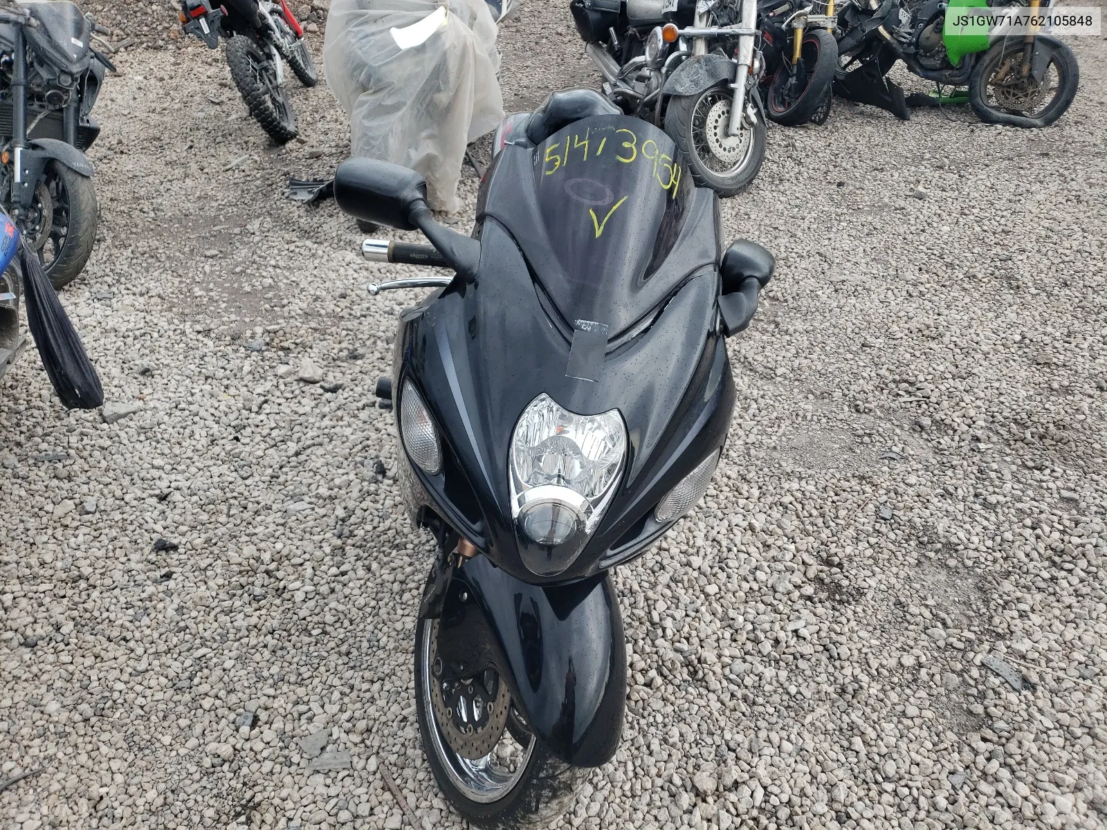 2006 Suzuki Gsx1300 R VIN: JS1GW71A762105848 Lot: 51473954